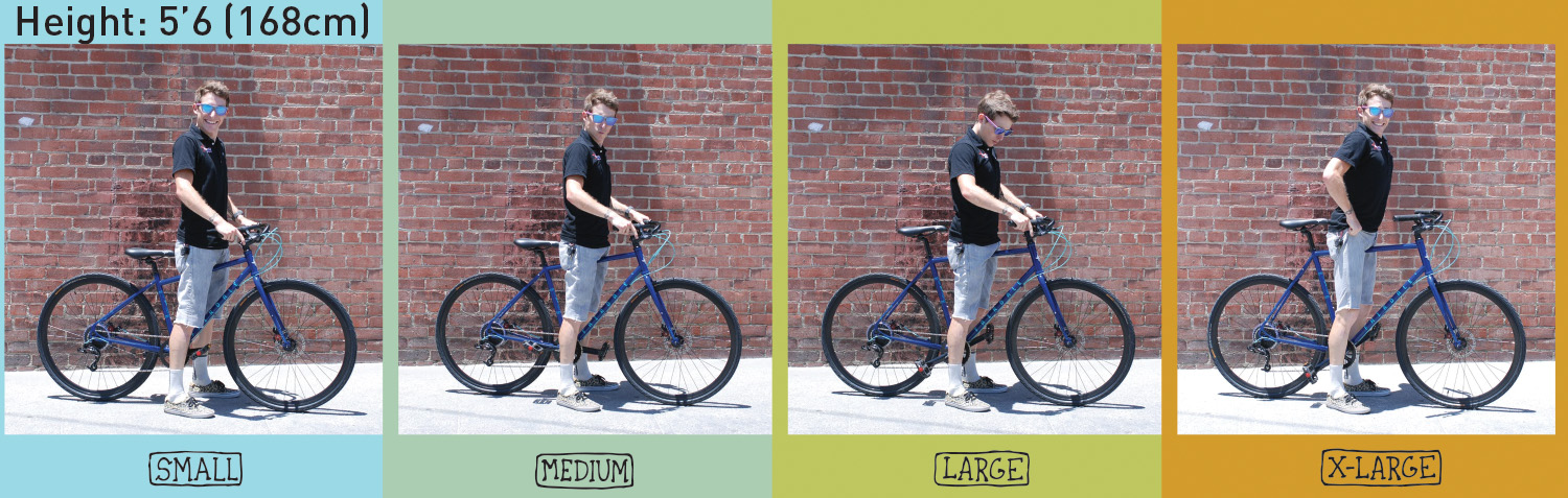 medium bike size