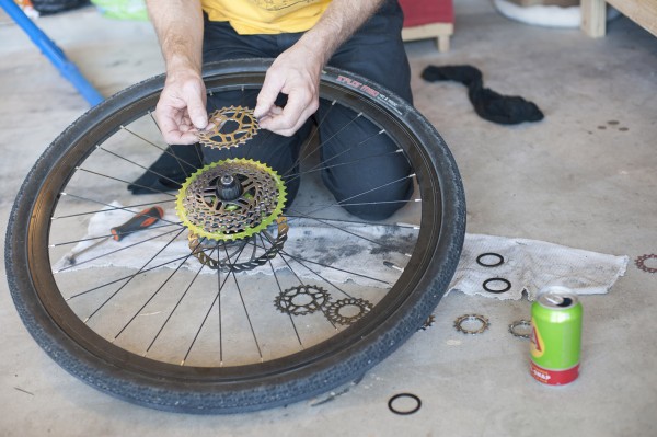 adding gears to a bike